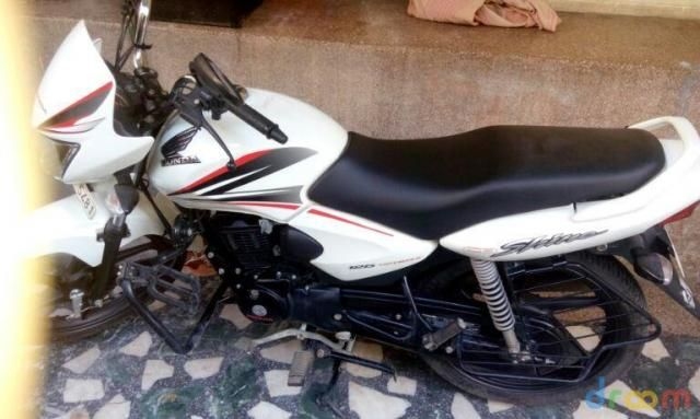 7 Used White Color Honda Cb Shine Motorcycle Bike For Sale Droom