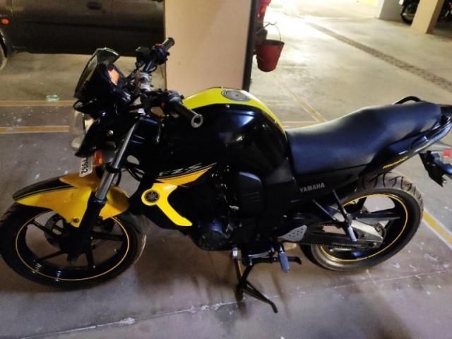 Download 2 Used Yellow Color Yamaha Fzs Motorcycle Bike For Sale Droom Yellowimages Mockups