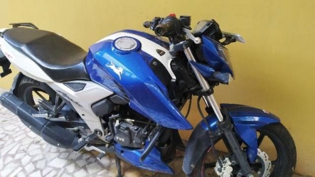 69 Used Blue Color Tvs Apache Rtr Bike For Sale Droom