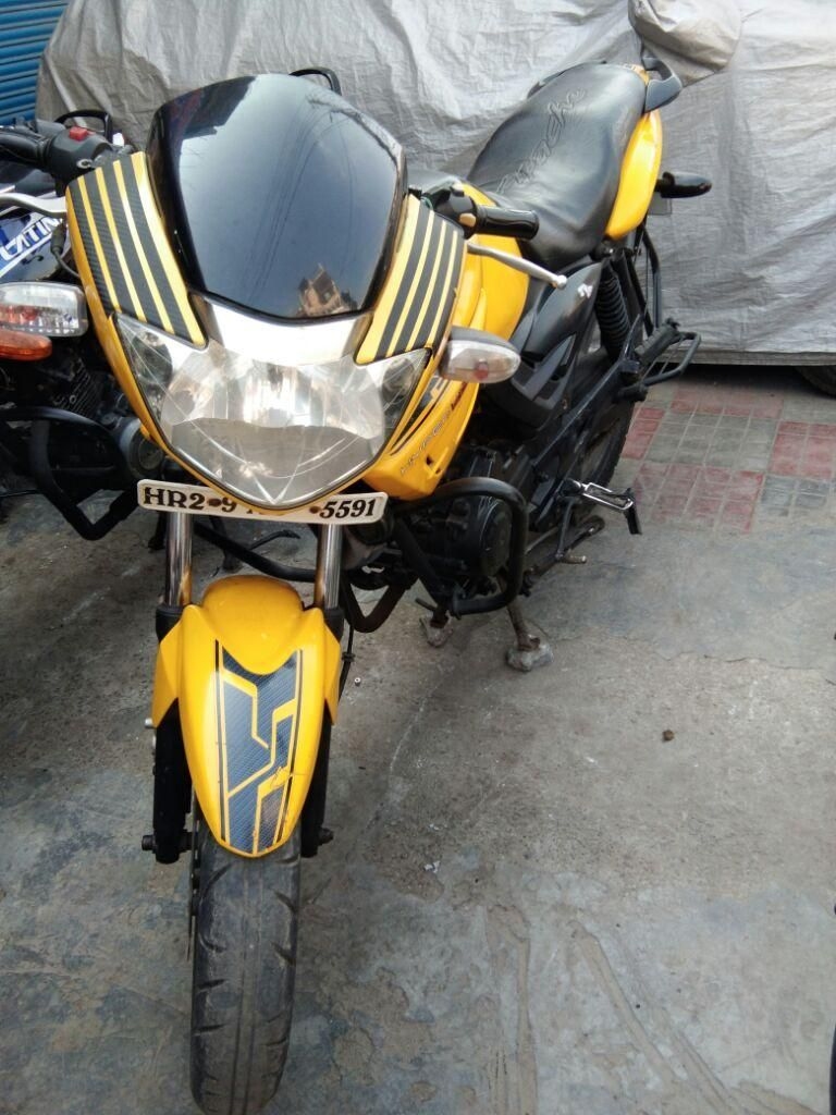 61 Used Yellow Color Tvs Apache Rtr Motorcycle Bike For Sale Droom