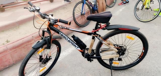 used orange mountain bikes for sale
